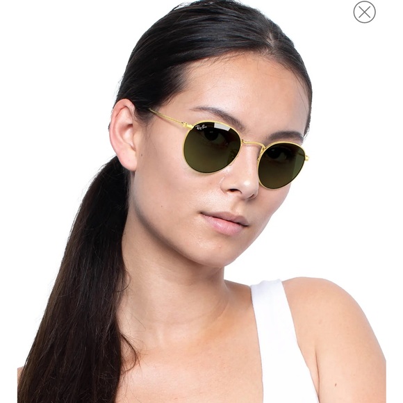 Rayban 50 mm round sunglasses